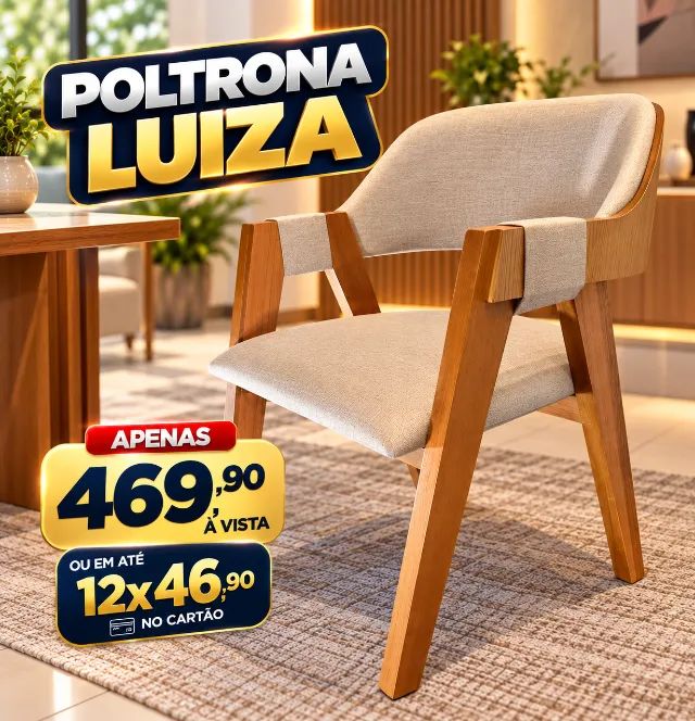 poltrona luiza madeira de tauari