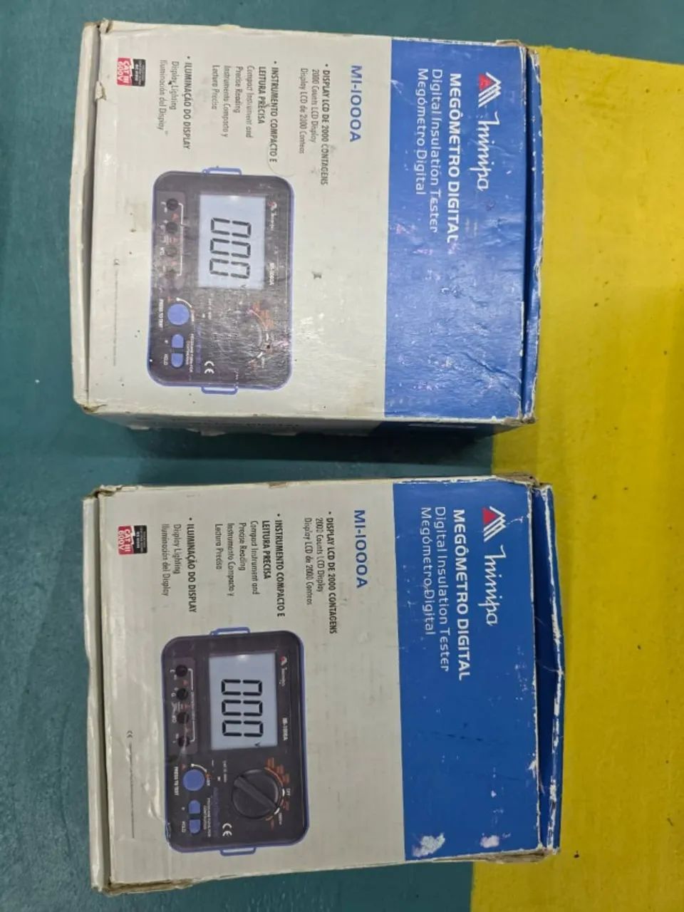 Megômetro digital Minipa MI-I000A