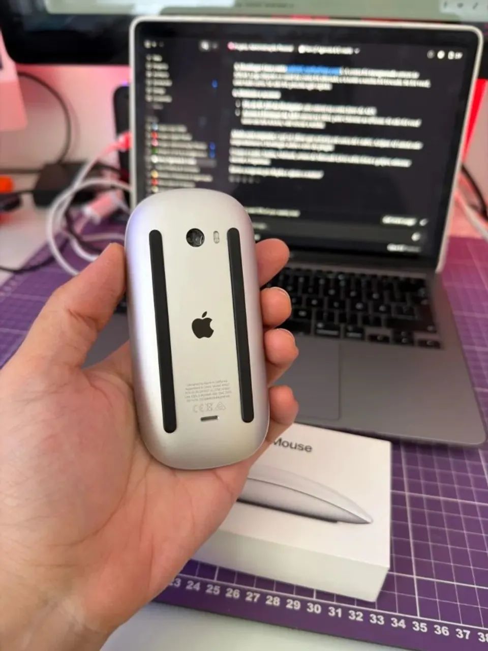 Apple Magic Mouse 2 Impecável com Caixa - Foto 2