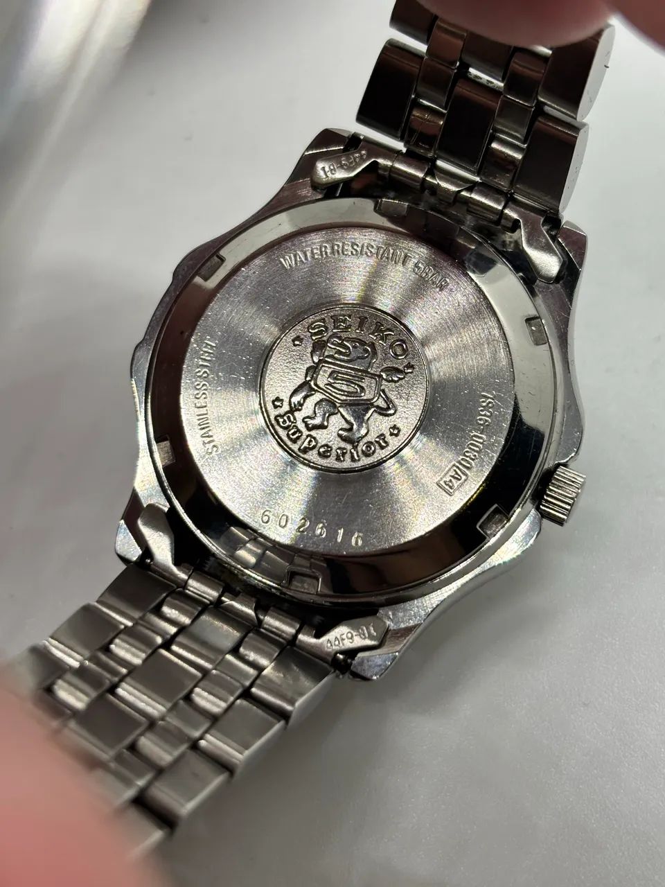 SEIKO 5 SUPERIOR DIAL BRANCO ?REDEMOINHO? - Foto 4