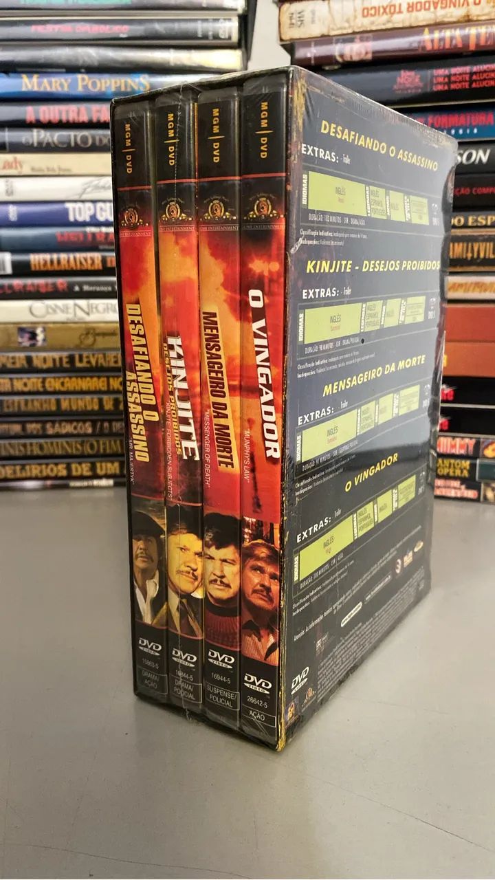 vhs tapes Charles Bronson Box Set DVDs