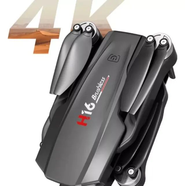 Drone H16 Motor Brushless 4k Duas Câmeras - Foto 4