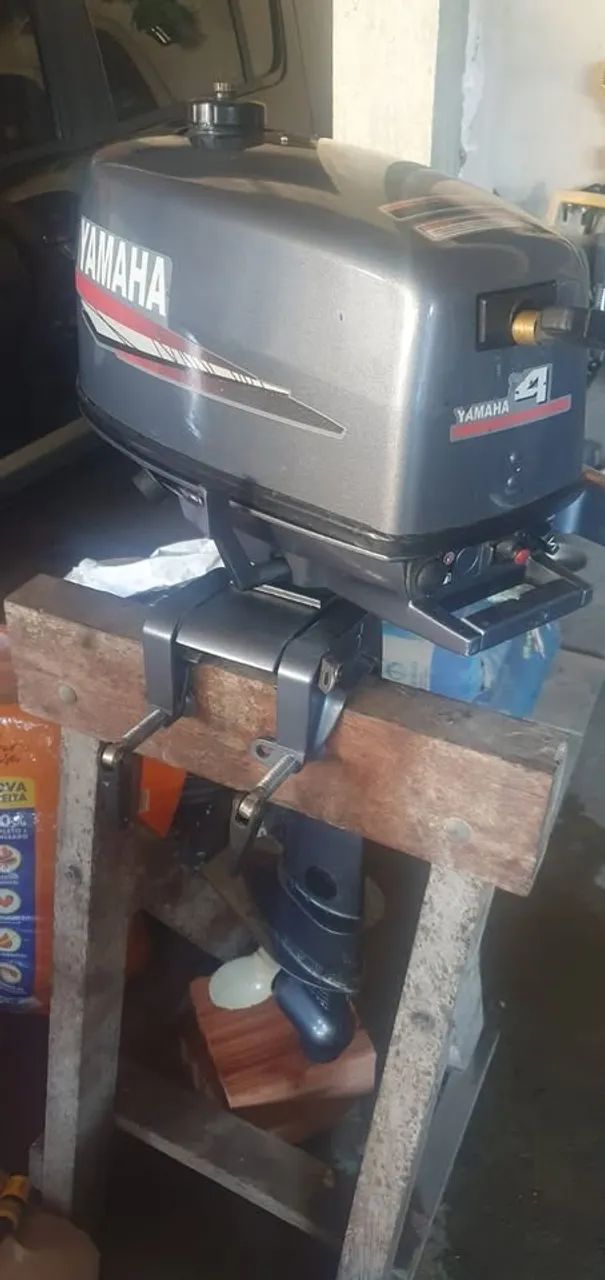 Motor Yamaha 4HP - vendo ou troco por 6 ou 8 hp