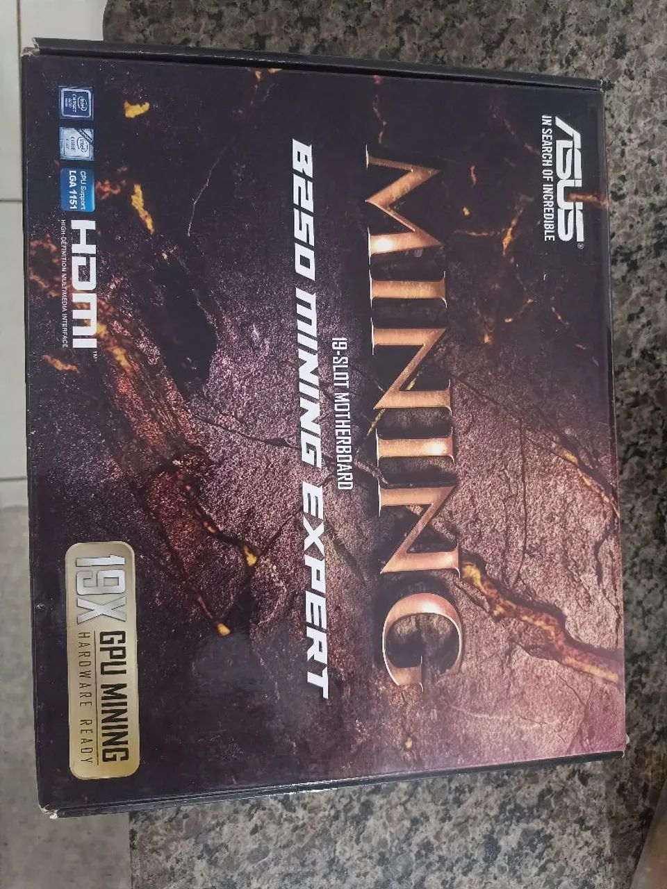 Placa Mãe Mining Expert 19X GPU