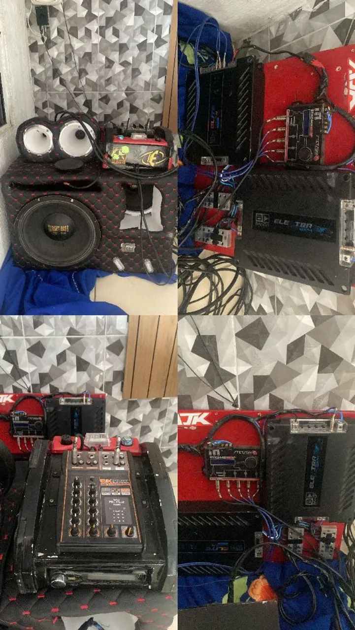 Caixa trio completa - Equipamentos e Acessórios de Som - Antares