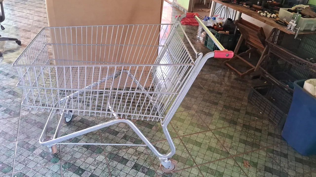 Carrinho de mercado  - Foto 5