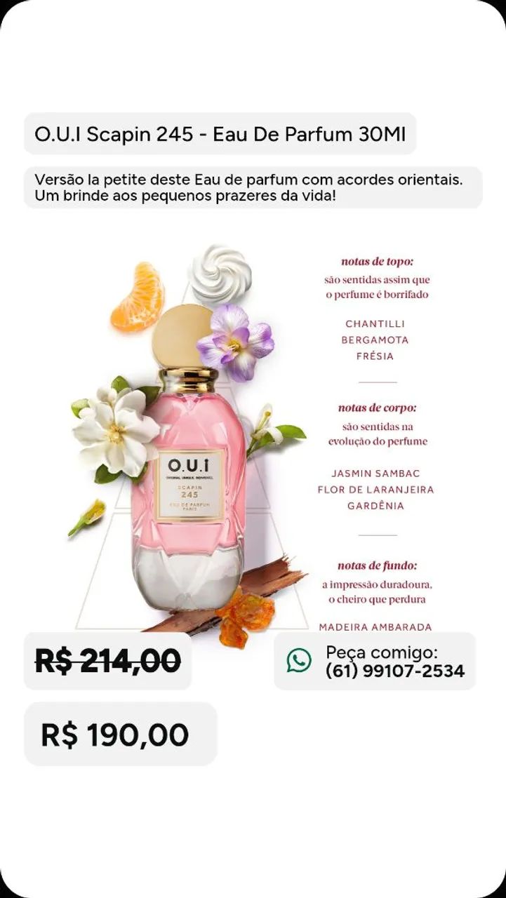 O.u.i Scapin 245 30ml Eau de Parfum  - Foto 2
