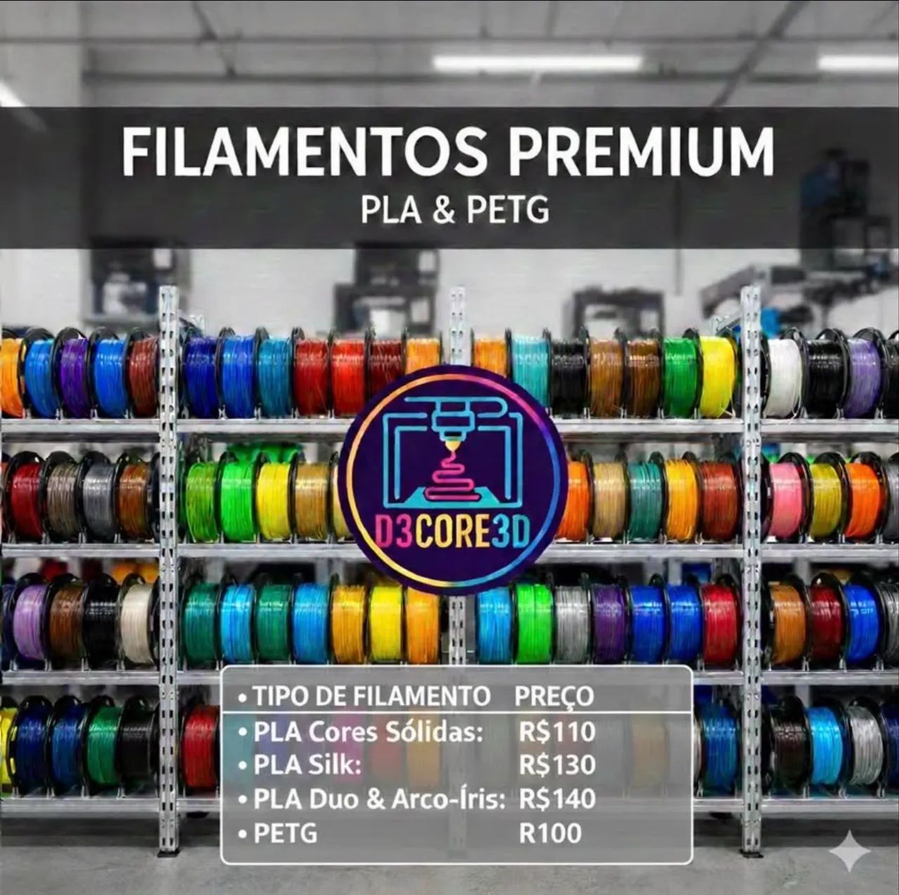 Filamento Impressão 3D