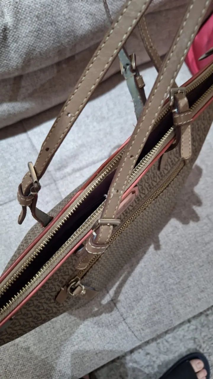 Bolsa Victor Hugo Original - Marrom monograma - Foto 4