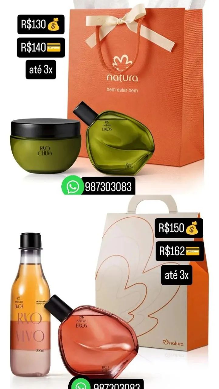 Perfume Natura Ekos Rio Vivo 75ml - Foto 2