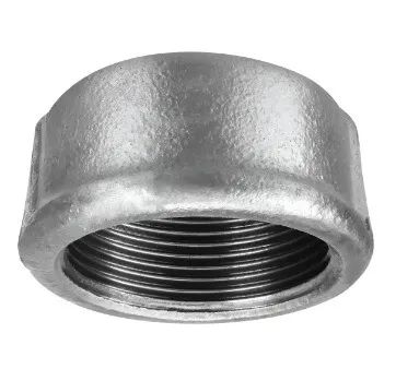 Tampão Cap Galvanizado P/ Cano Válvula Rosca Bsp 3" Polegadas - Foto 2