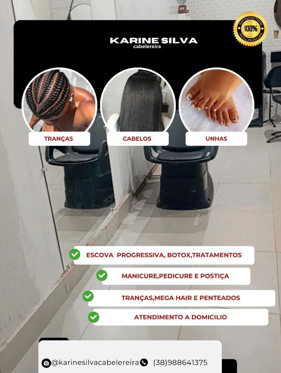 Cabeleireira profissional 