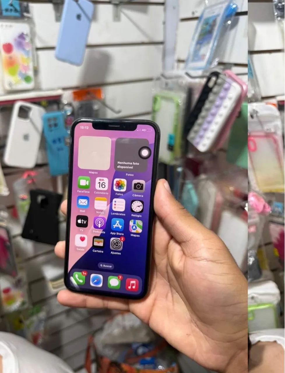 Apple iPhone X 256GB NFC black - Foto 4