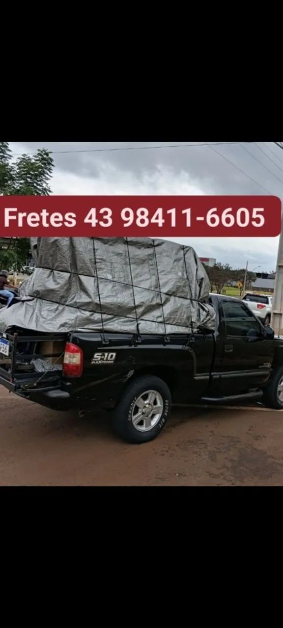 Frete pequenas mudanças 