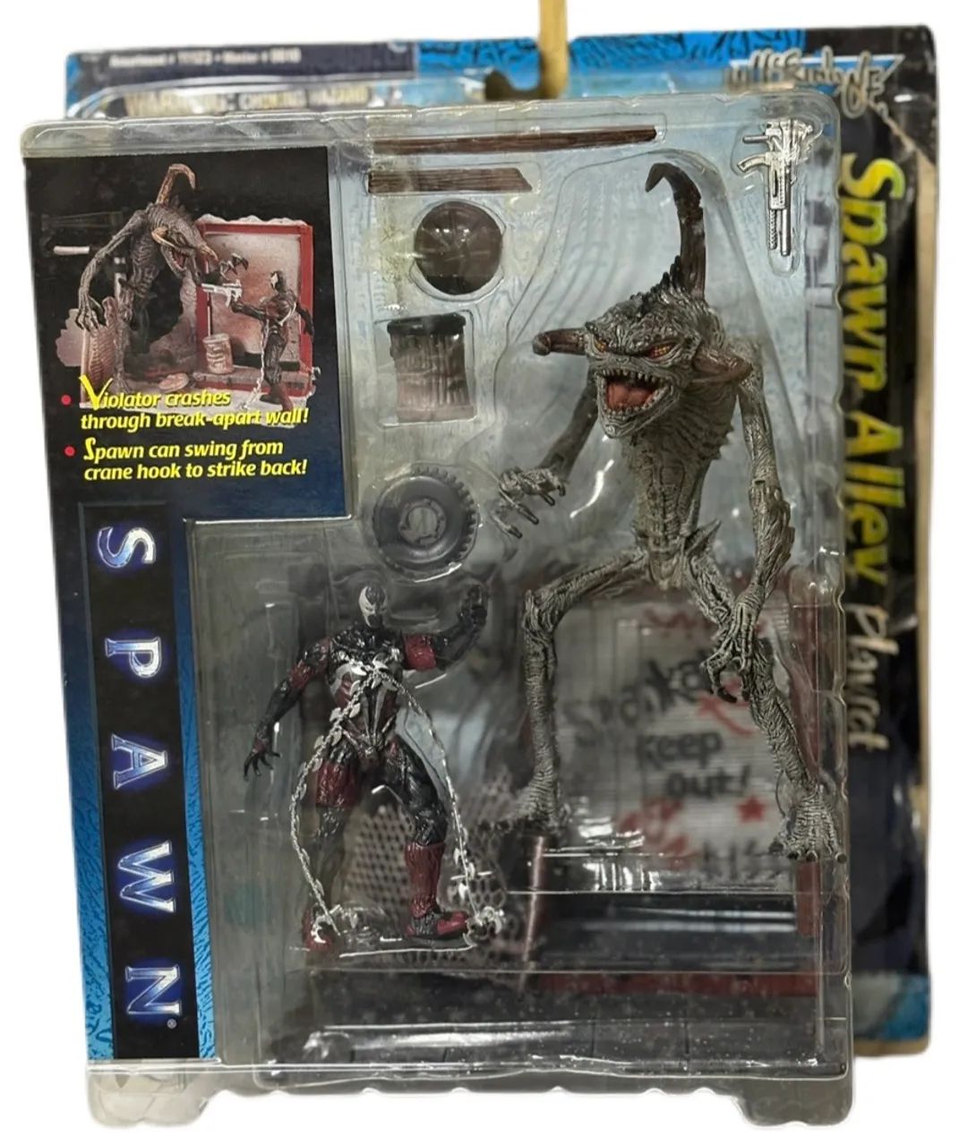 McFarlane Spawn The Movie - Spawn Alley Playset - 1997
