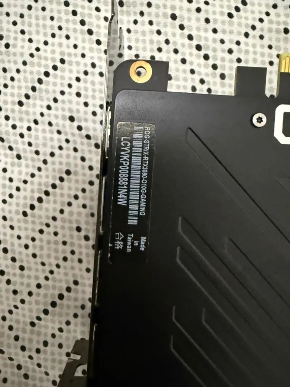 RTX 3080 ASUS ROG STRIX O10G 10GB - Foto 3