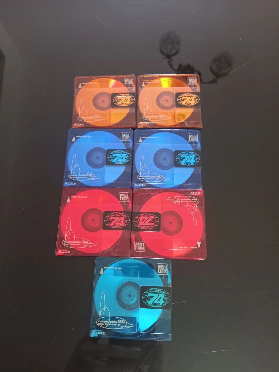 7 mini disc Sony 