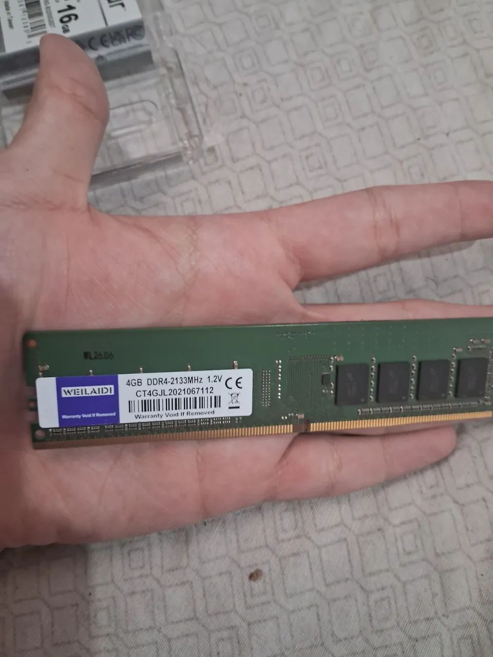 MEMORIA RAM 4GB DDR4