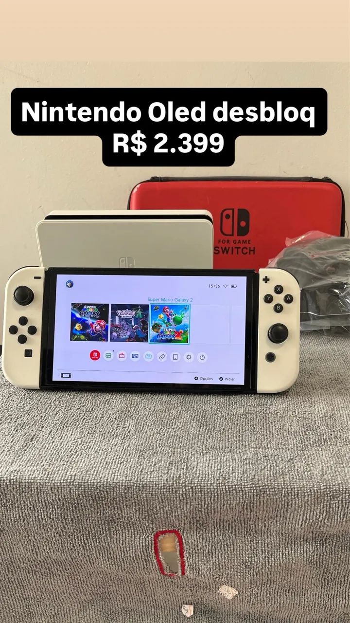 Nintendo Oled desbloq 
