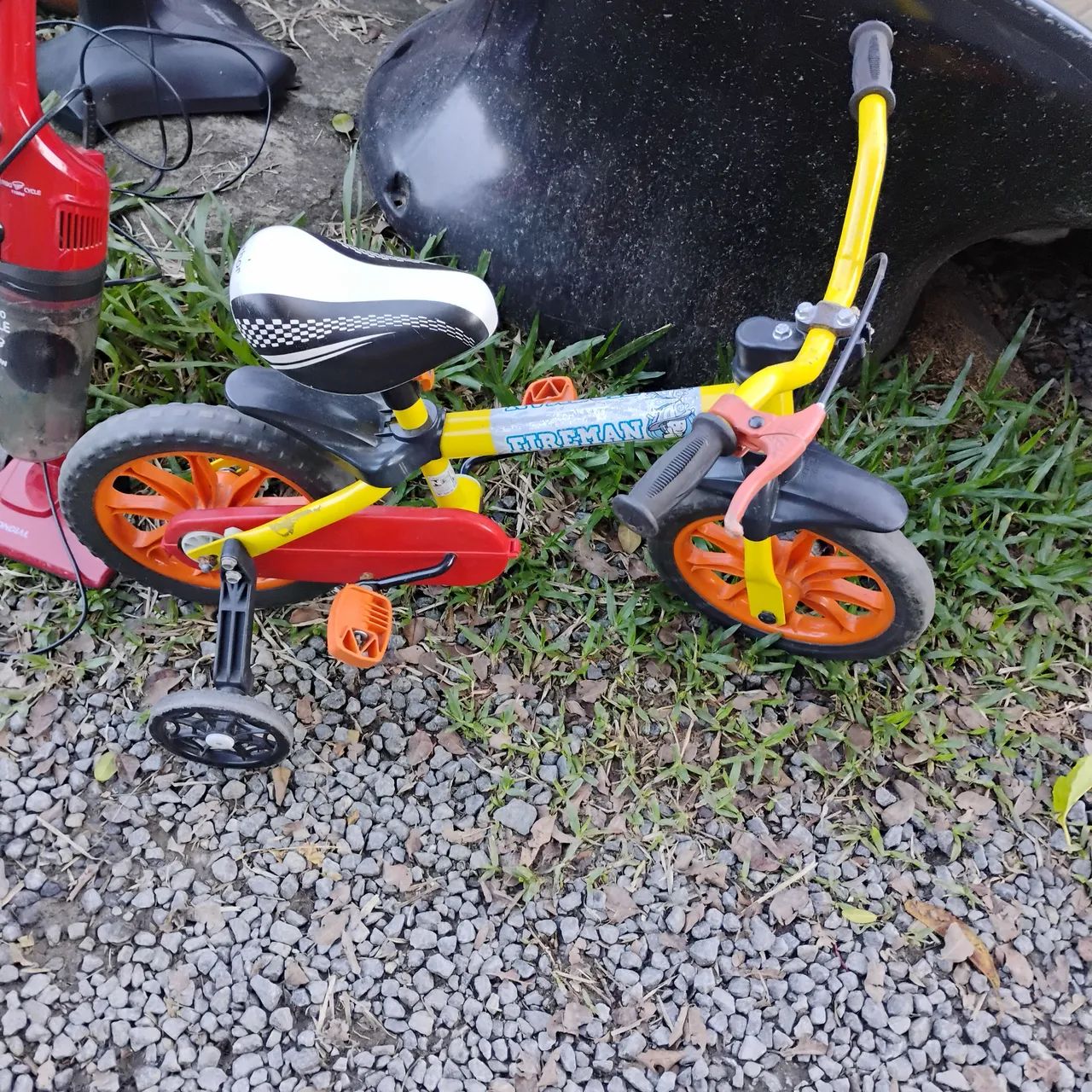 Bicleta infantil com rodinhas - Foto 3