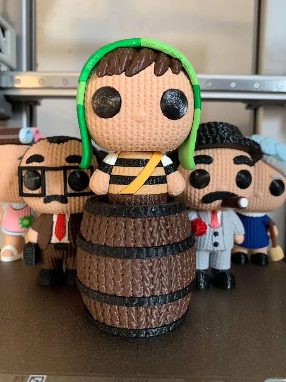 Coleção Chaves - Amigurumi - 11cm - Pronta Entrega  - Foto 2