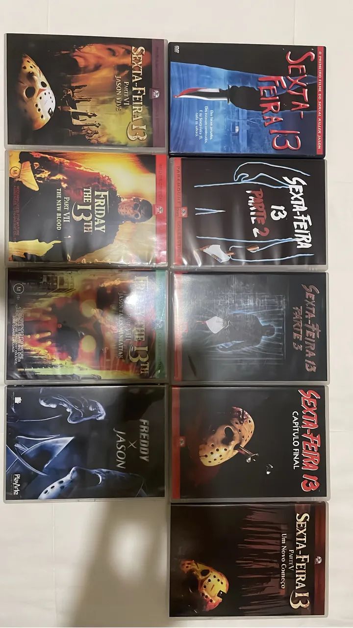 DVD Coleção sexta feira 13