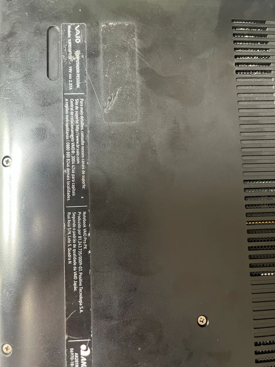  Notebook Sony vaio usado ideal para retirada de peças  - Foto 5