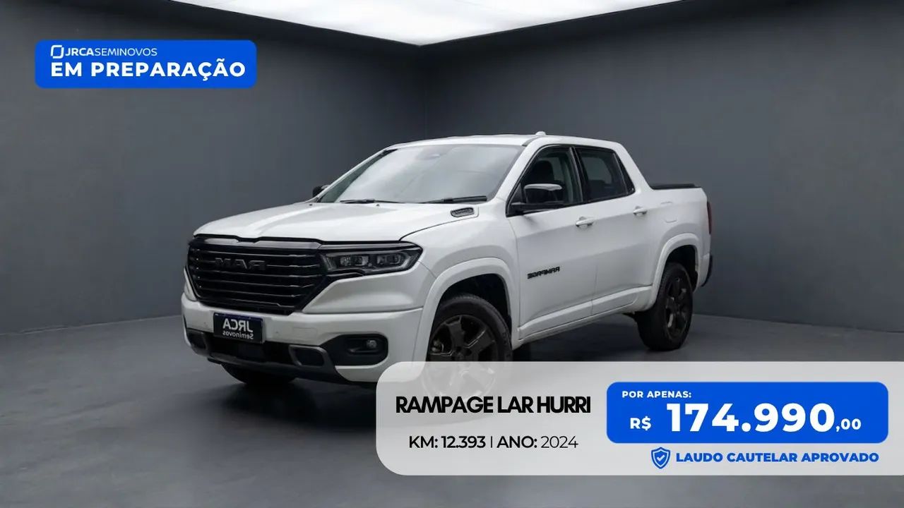 Ram Rampage RAMPAGE LAR. HURR. 4 2.0 TB CD 4X4 Aut. 2024
