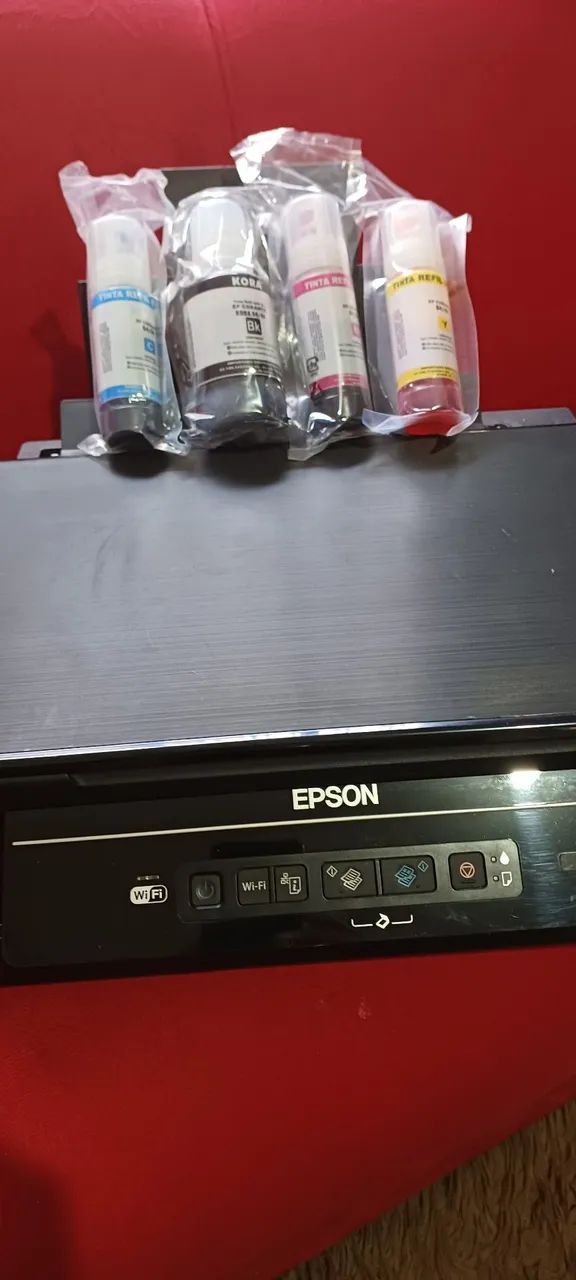 Impressora epson + tintas - Foto 4