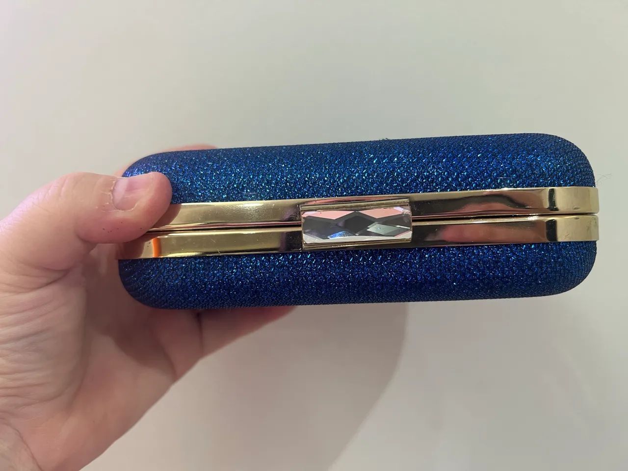 Vendo bolsa de festa azul - Foto 5