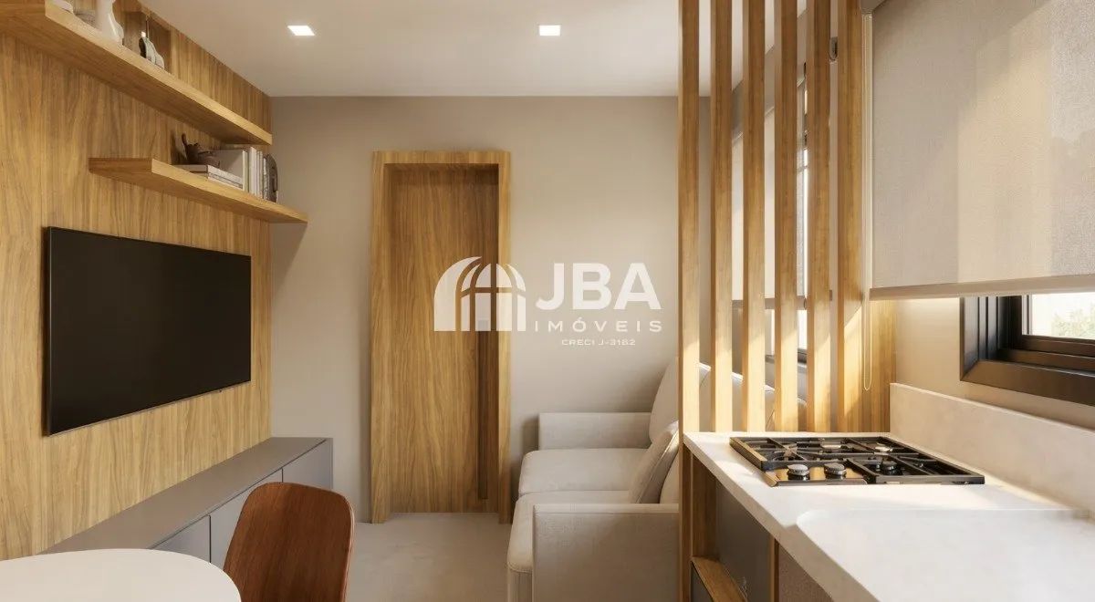 STUDIO MODERNO COM SACADA E CHURRASQUEIRA - GUAÍRA - Foto 2