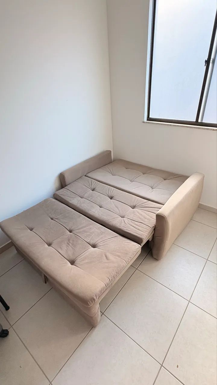 Sofa-cama 2 lugares perfeito estado - Foto 4