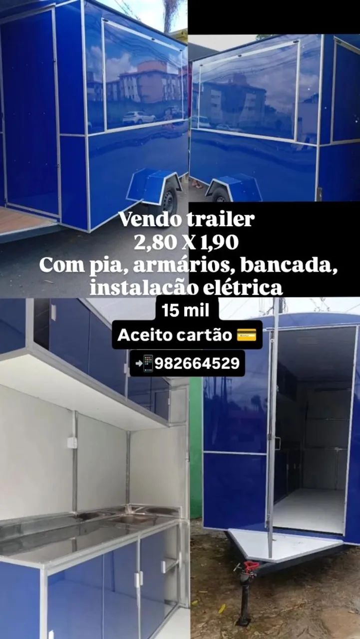 Vendo trailer comercial 