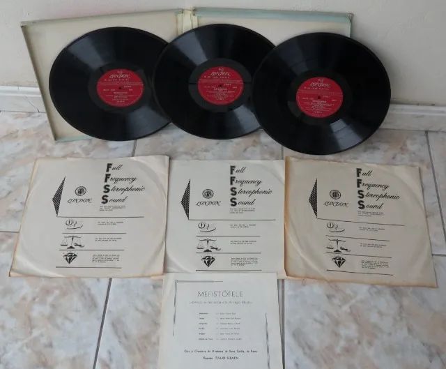 Boito Mefistofele-Box 1964-3 LPs - Foto 4
