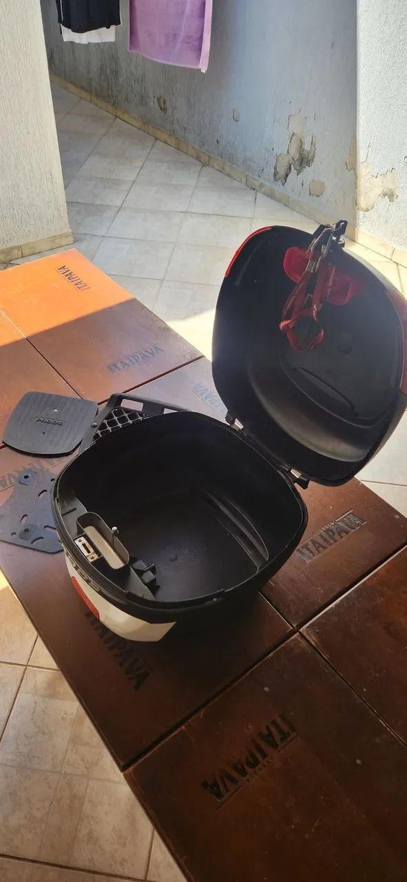 Baú para moto Proos 29 litros suporte universal  - Foto 2