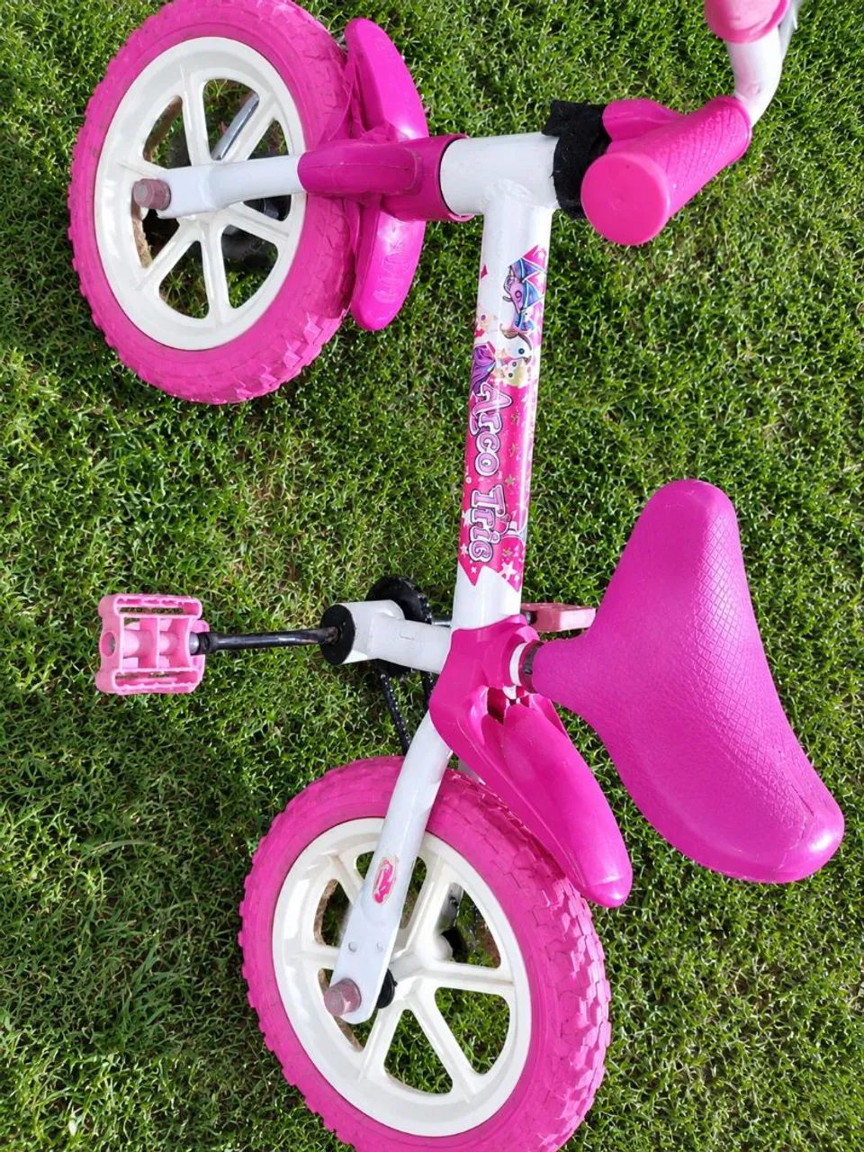 Bicicleta infantil rosa - Foto 2