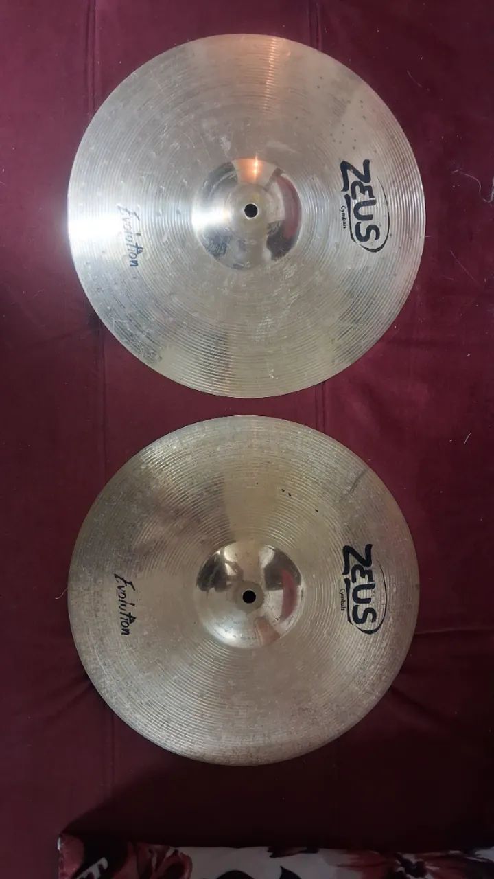 Hi hat Zeus Evolution 14'' - Foto 3
