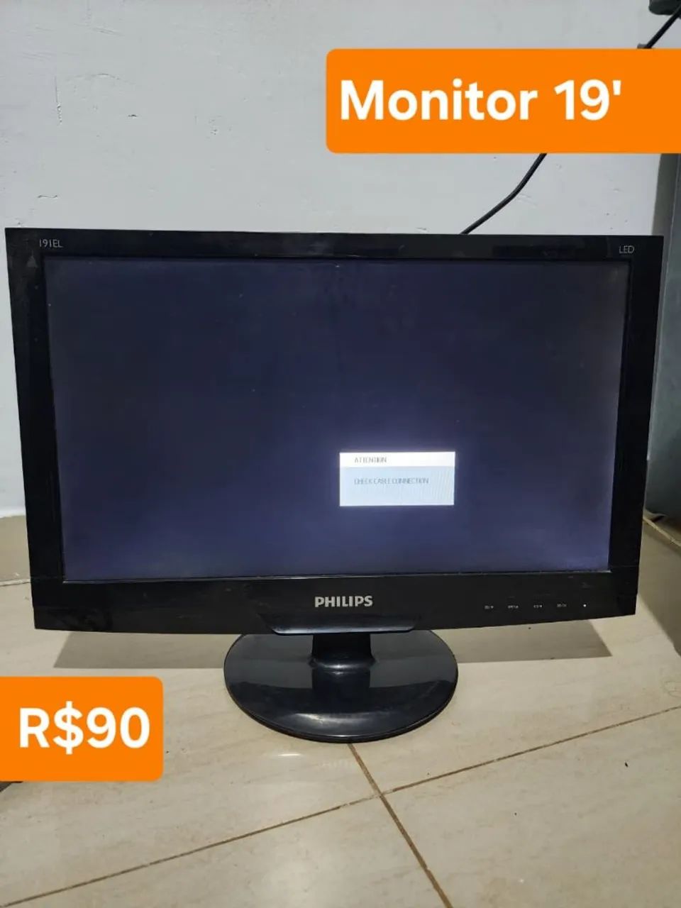 Monitor Phillips 19 Polegadas 