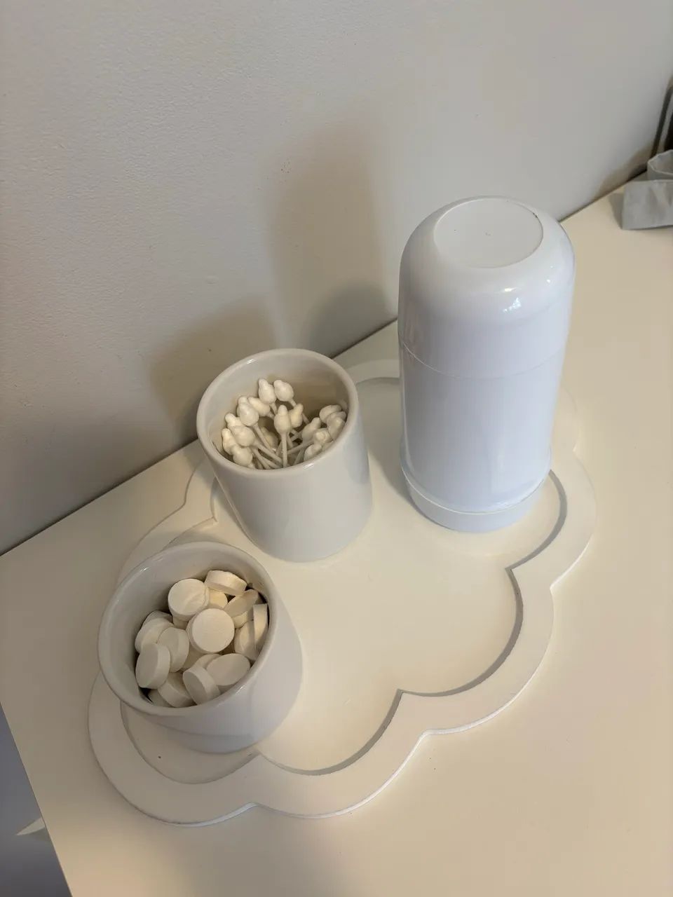 Kit higiene bebê porcelana  - Foto 2