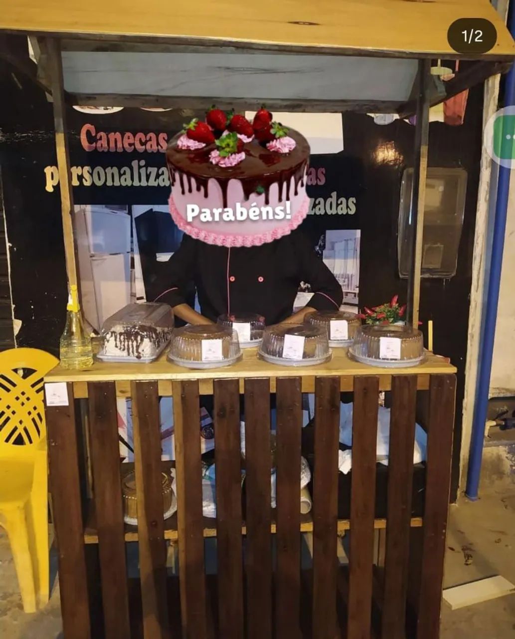 Barraca de madeira  - Foto 3