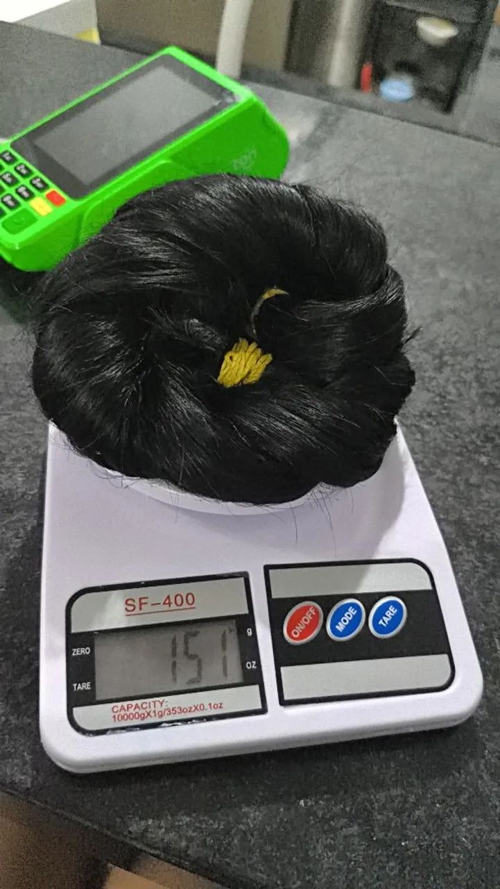 Cabelo humano 150g 