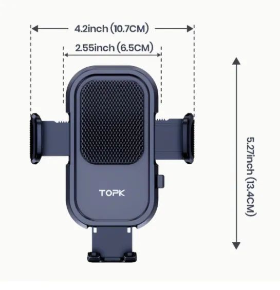 Suporte de Telemóvel para Carro TOPK! - Foto 3