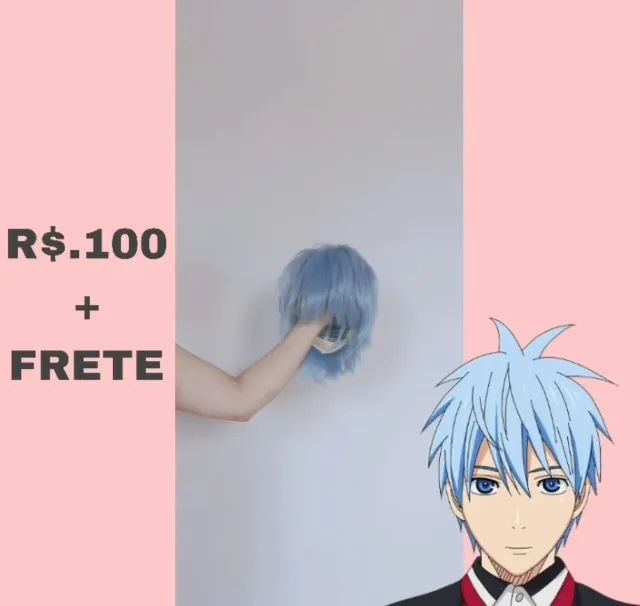 PERUCA COSPLAY AZUL