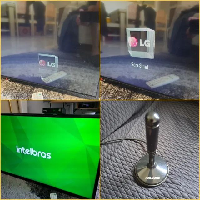 Televisão 42 polegadas LG modelo 42LN5400 + 01 Conversor/Receptor Digital Intelbra - Foto 3