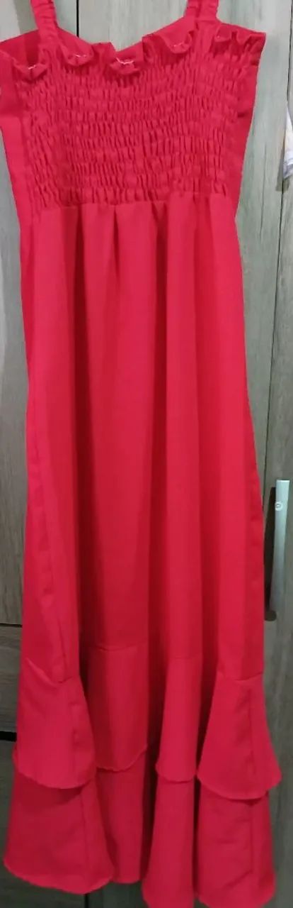 Vestido vermelho, M - Foto 3