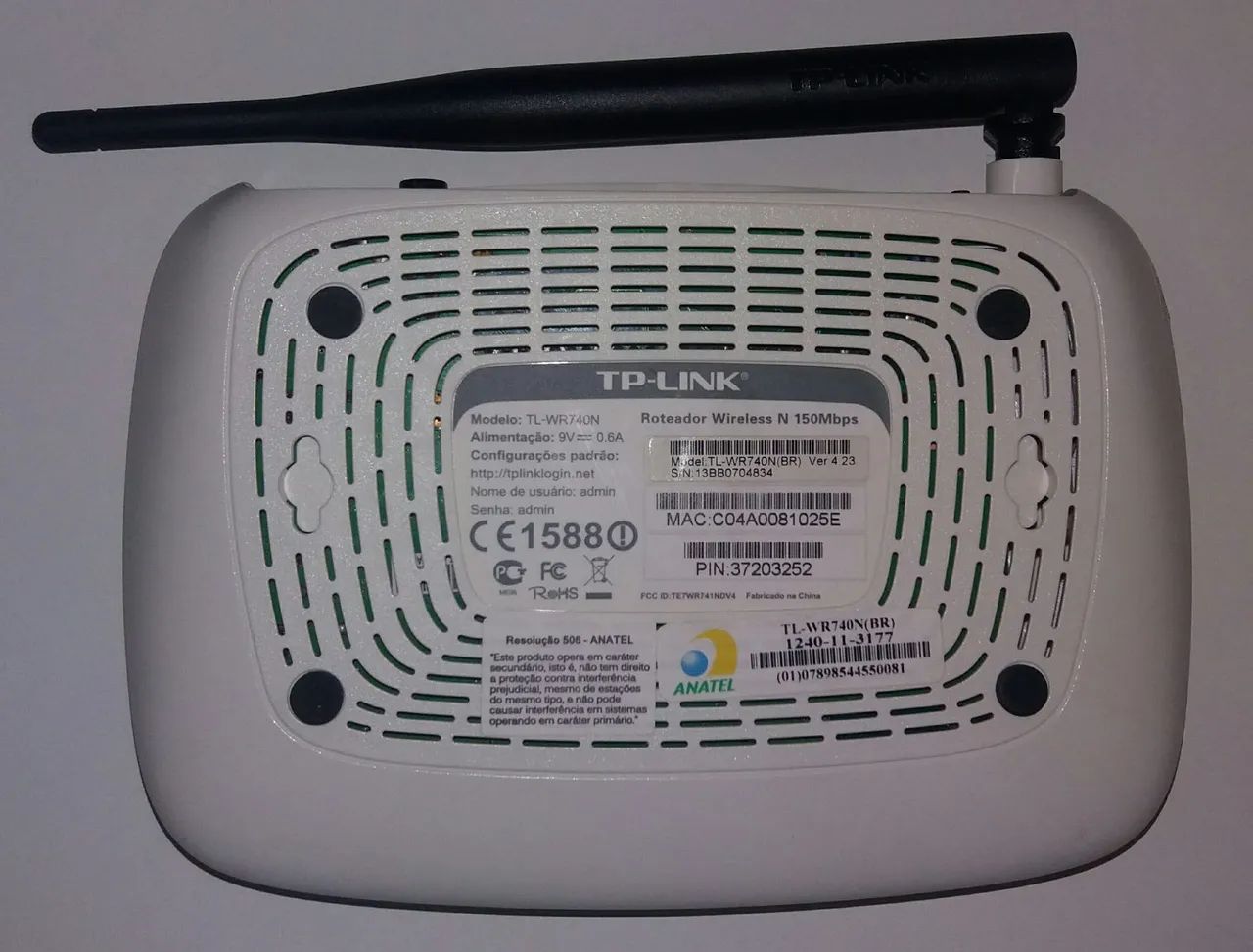 TP-Link TL-WR740N Wireless N 150 Mbps - Funcionando - Foto 3
