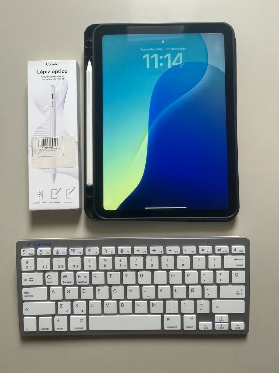 IPad 10 com teclado e caneta - Foto 3