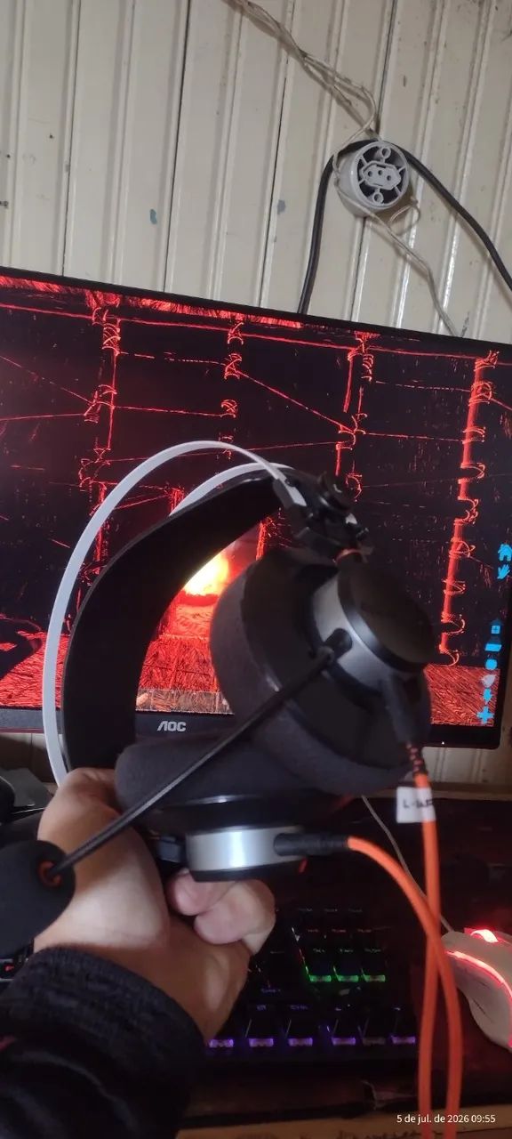 Pc gamer completo com cadeira gamer