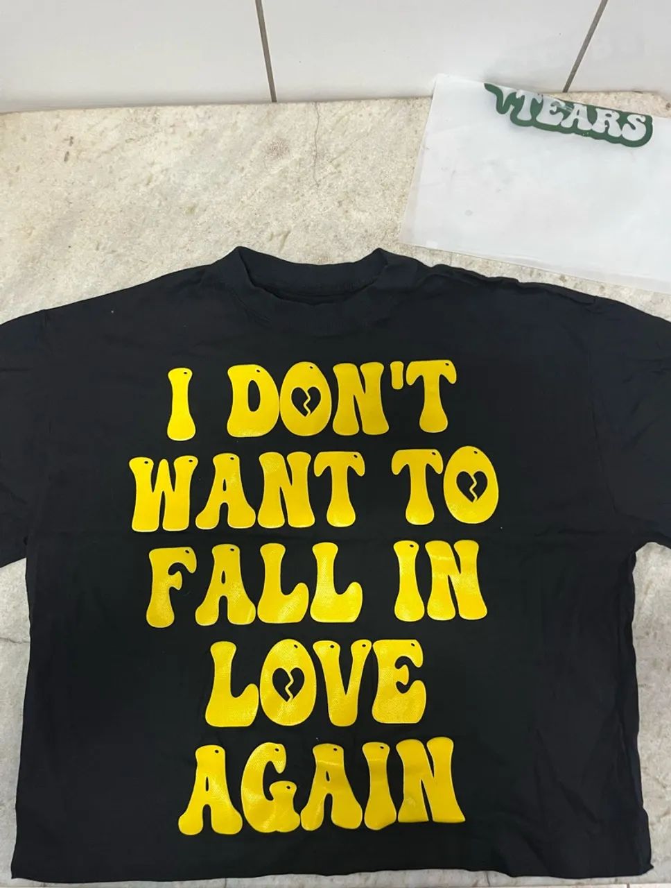 Camiseta tears 