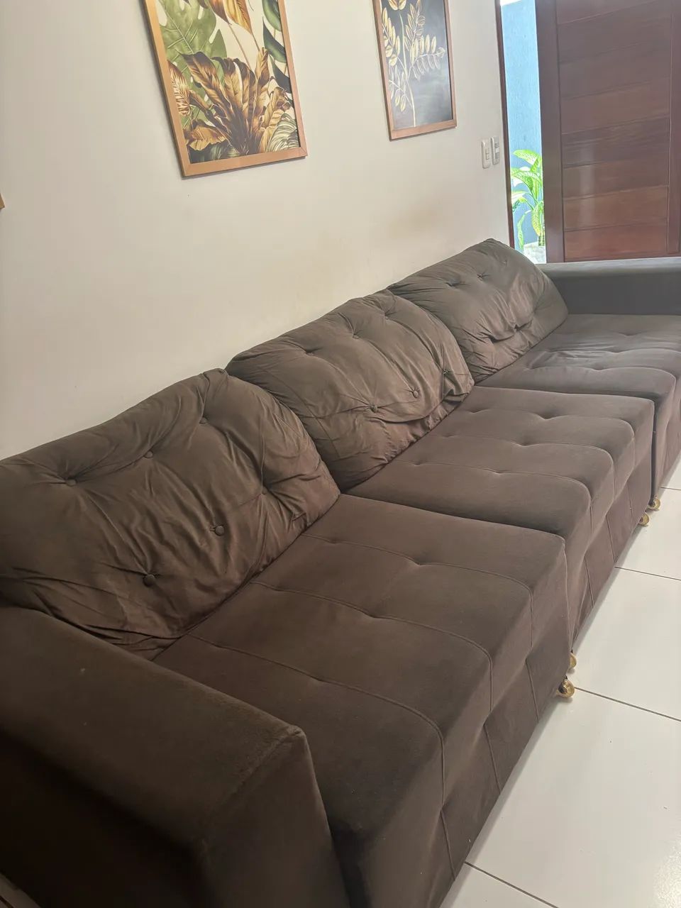 Sofá no precinho preço a negociar  - Foto 2